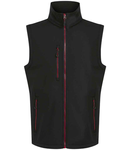 Regatta Navigate Mens Softshell Gilet | Fleece Lined Stretch Body Warmer | 7 Colours | S-3XL - Gilet - Logo Free Clothing