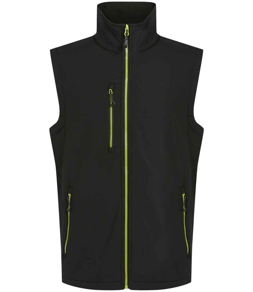 Regatta Navigate Mens Softshell Gilet | Fleece Lined Stretch Body Warmer | 7 Colours | S-3XL - Gilet - Logo Free Clothing