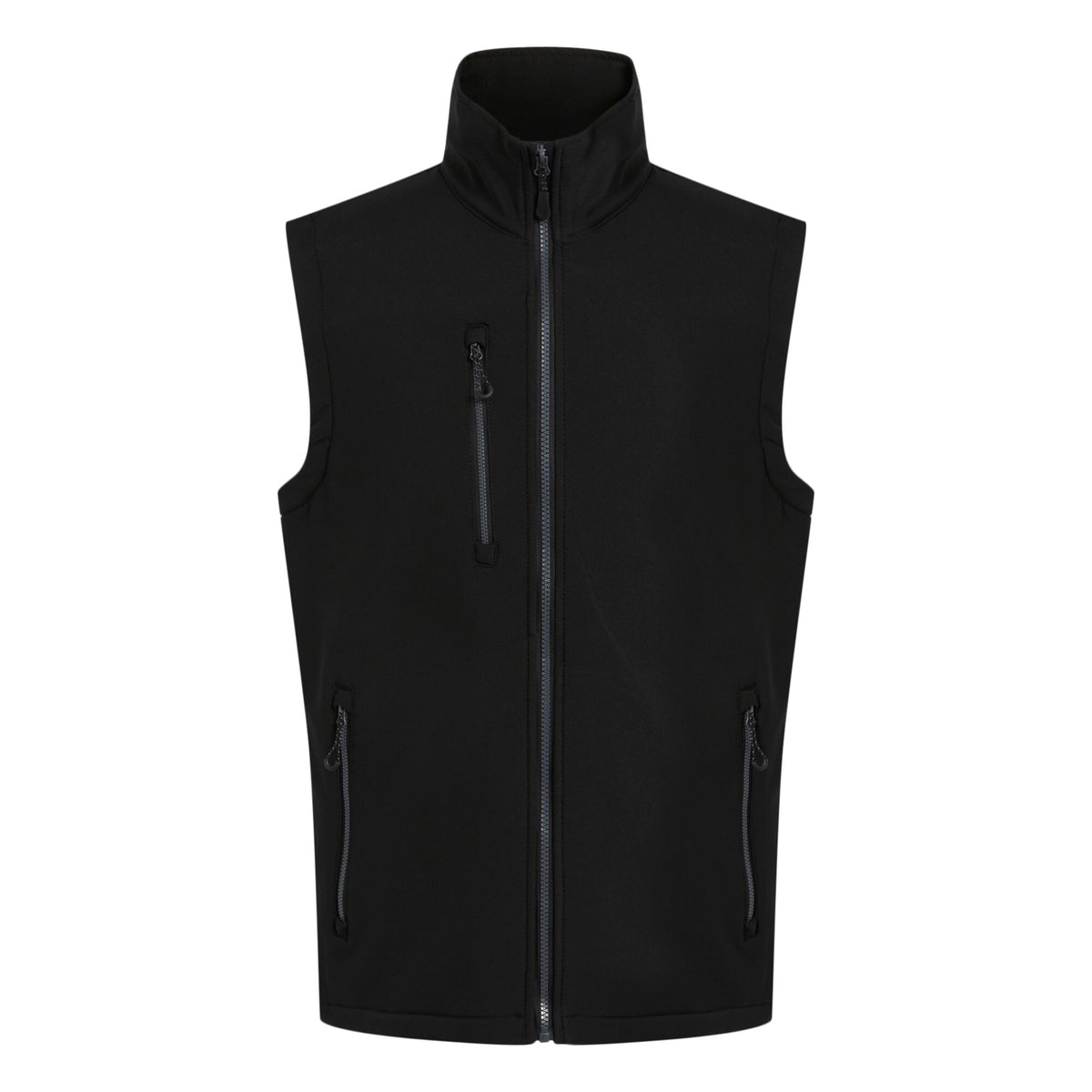 Regatta Navigate Mens Softshell Gilet | Fleece Lined Stretch Body Warmer | 7 Colours | S-3XL - Gilet - Logo Free Clothing