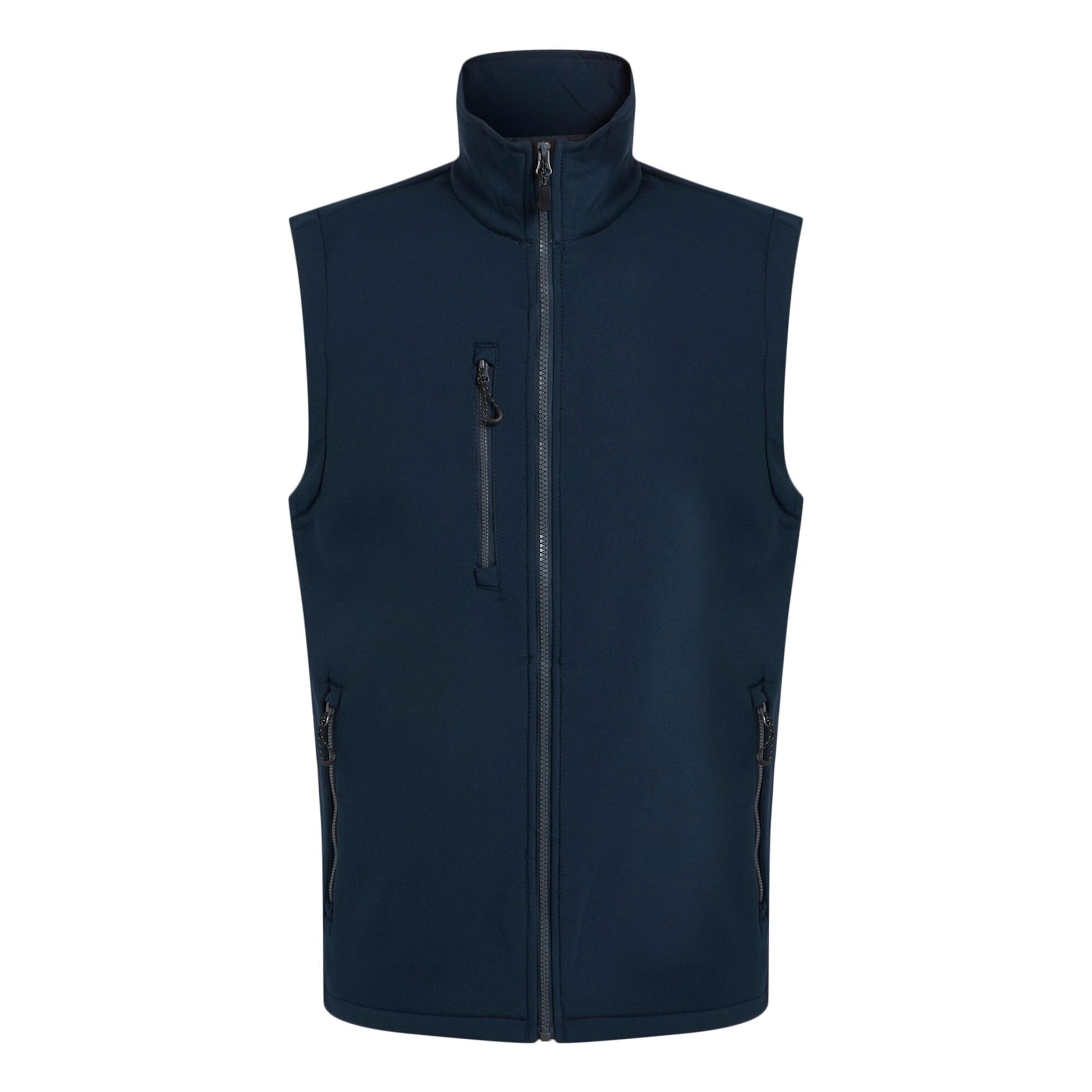 Regatta Navigate Mens Softshell Gilet | Fleece Lined Stretch Body Warmer | 7 Colours | S-3XL - Gilet - Logo Free Clothing