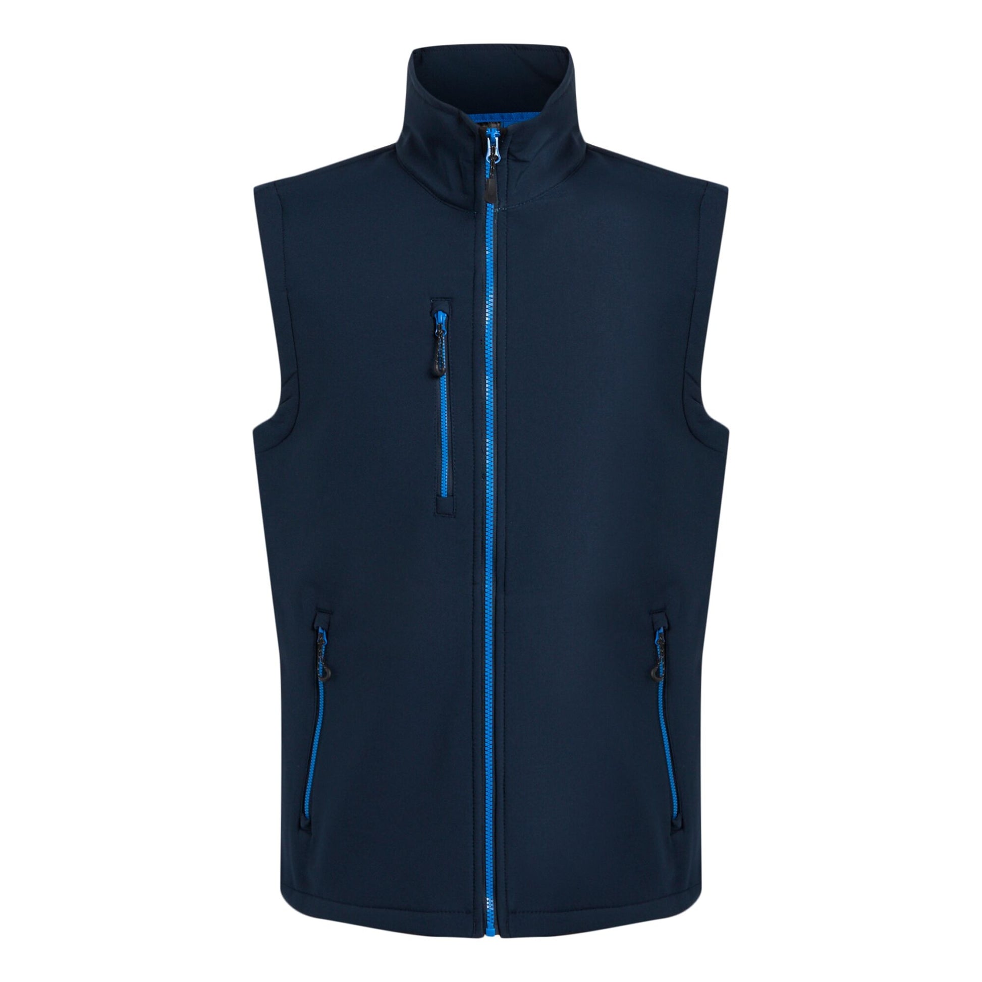 Regatta Navigate Mens Softshell Gilet | Fleece Lined Stretch Body Warmer | 7 Colours | S-3XL - Gilet - Logo Free Clothing