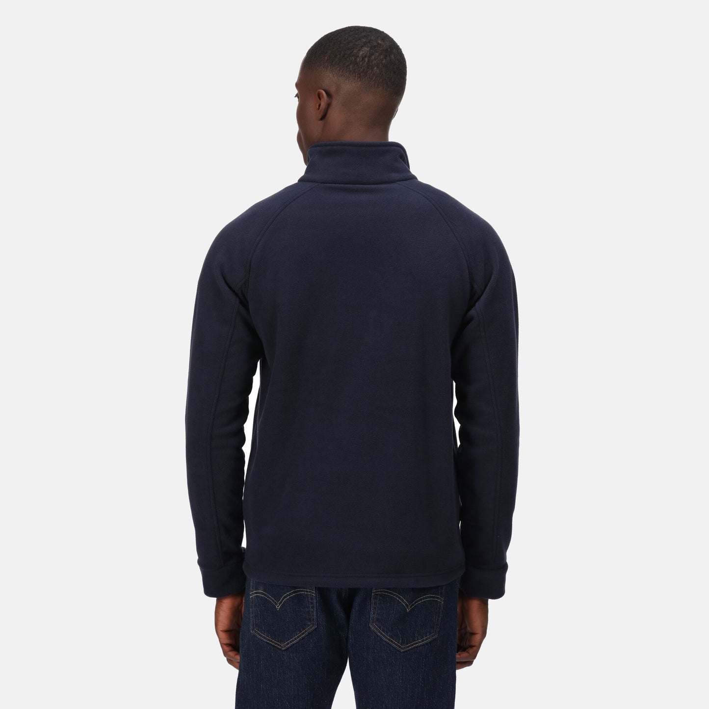 Regatta Thor III Mens Full Zip Fleece | Super Soft | Zipped Pockets | 8 Colours | XS-5XL - Fleece - Logo Free Clothing