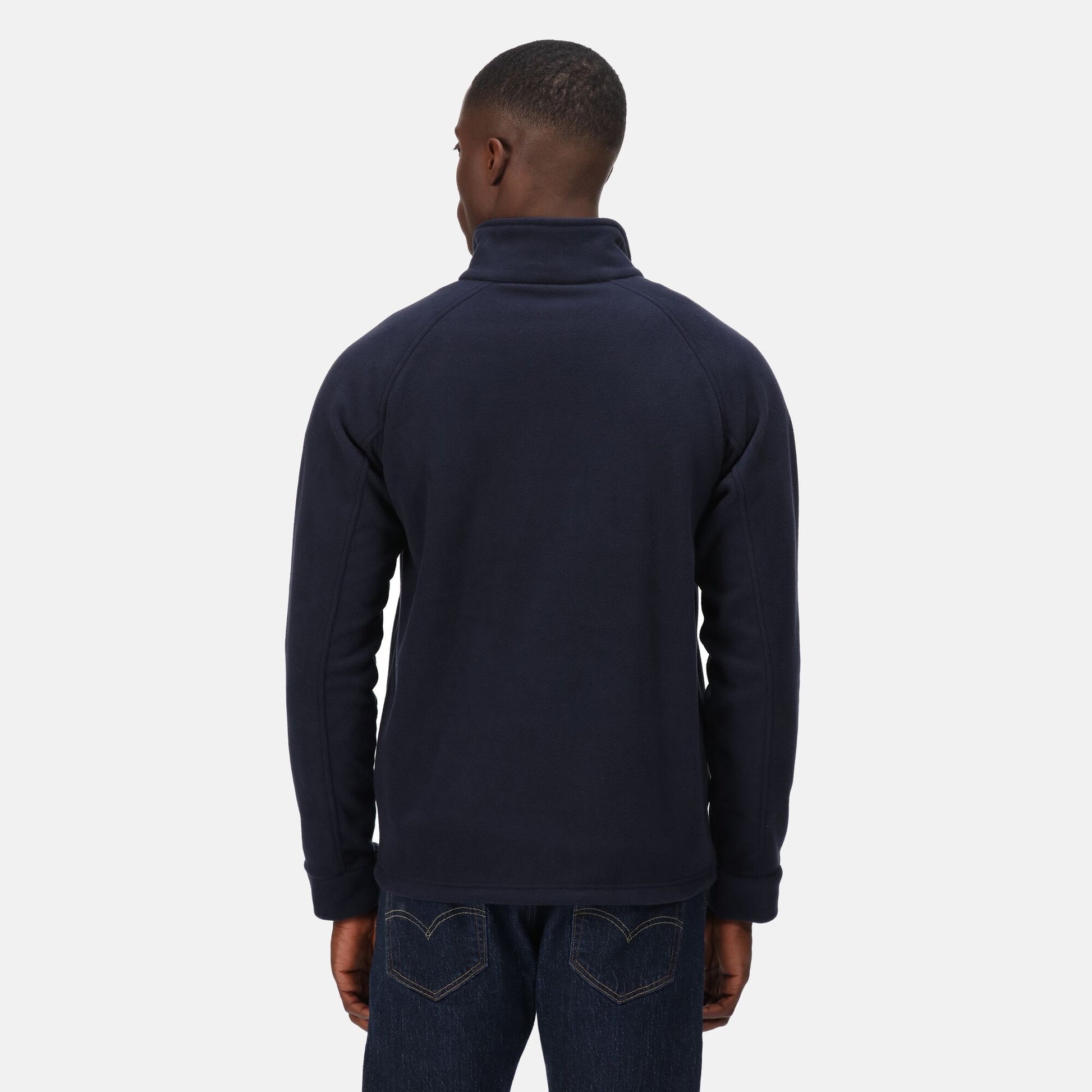 Regatta Thor III Mens Full Zip Fleece | Super Soft | Zipped Pockets | 8 Colours | XS-5XL - Fleece - Logo Free Clothing