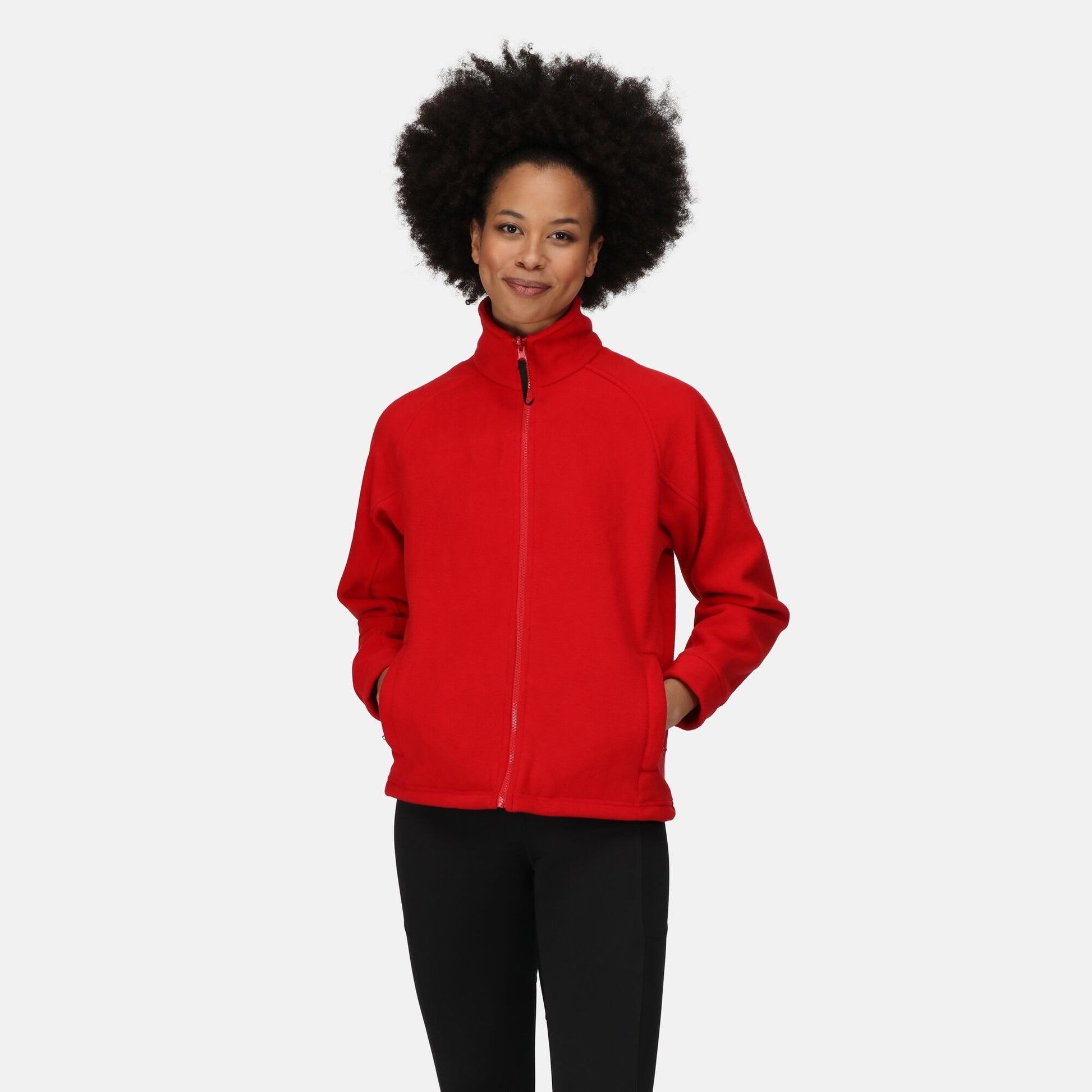 Regatta Thor III Ladies Full Zip Fleece | Super Soft | Zipped Pockets | 6 Colours | 10-20 - Fleece - Logo Free Clothing