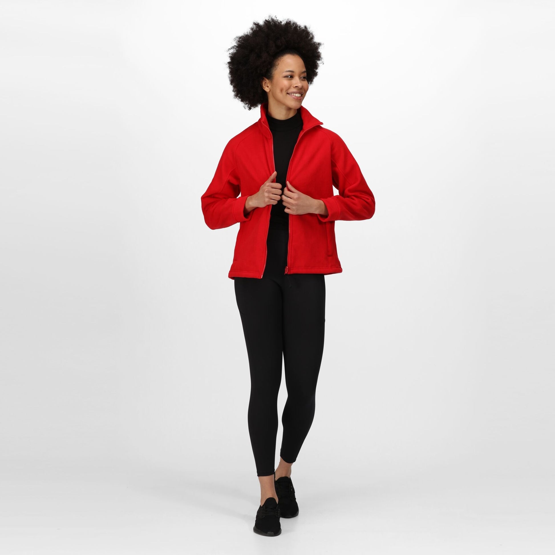 Regatta Thor III Ladies Full Zip Fleece | Super Soft | Zipped Pockets | 6 Colours | 10-20 - Fleece - Logo Free Clothing