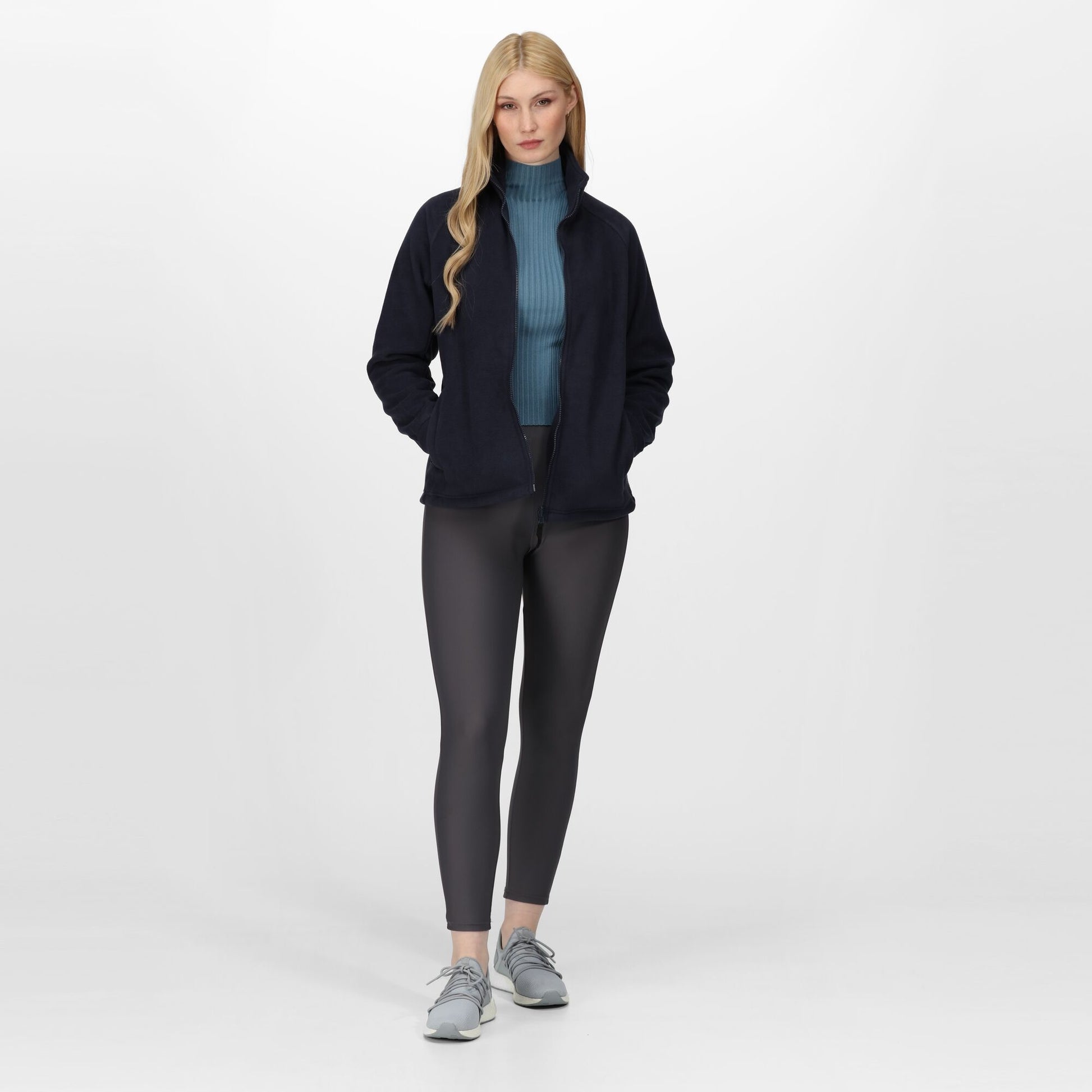 Regatta Thor III Ladies Full Zip Fleece | Super Soft | Zipped Pockets | 6 Colours | 10-20 - Fleece - Logo Free Clothing