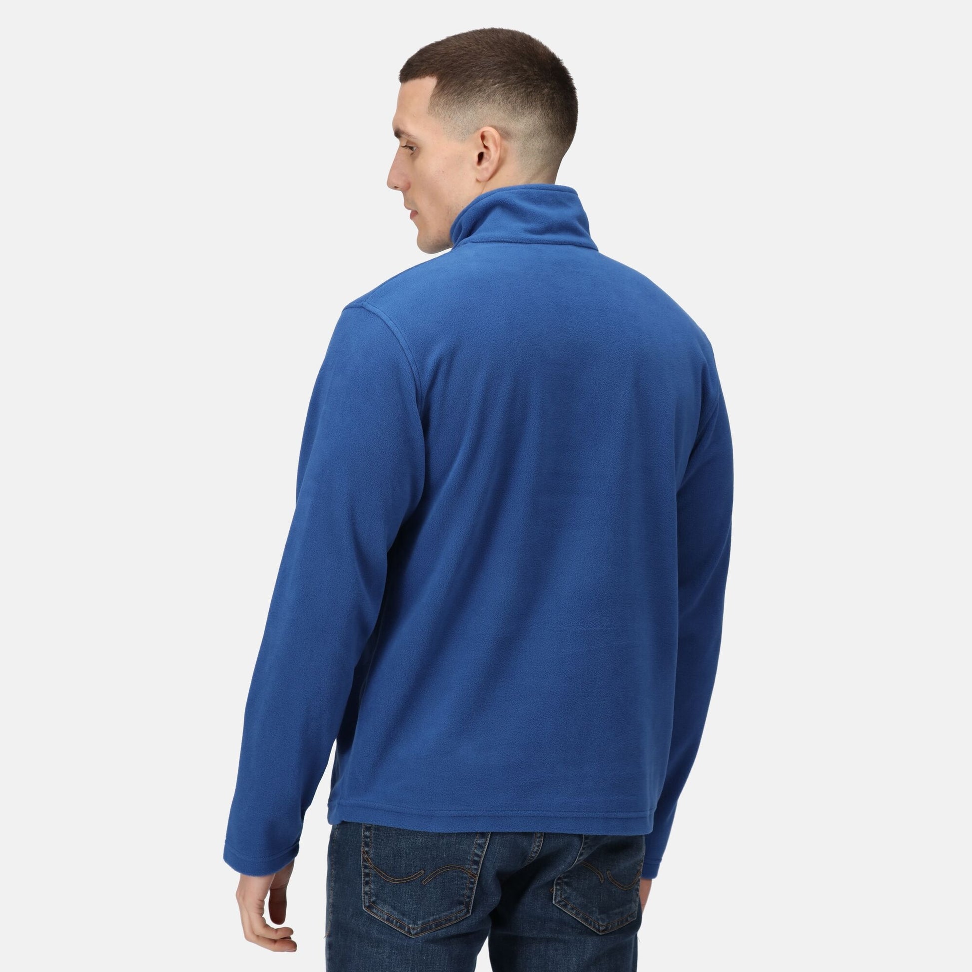 Regatta Zip Neck Microfleece | Mens Half Zip Fleece | Lightweight | 4 Colours | S-4XL - Fleece - Logo Free Clothing