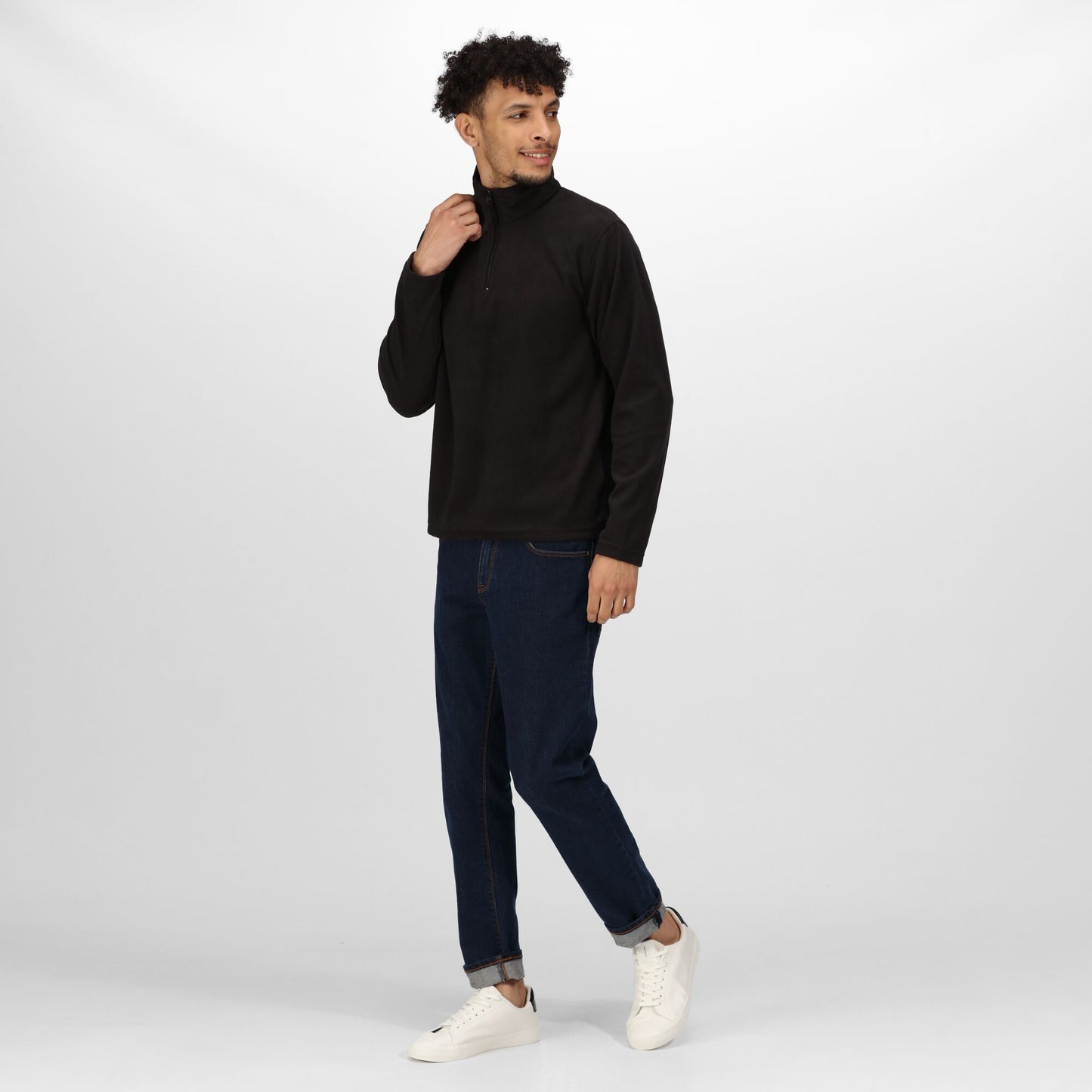 Regatta Zip Neck Microfleece | Mens Half Zip Fleece | Lightweight | 4 Colours | S-4XL - Fleece - Logo Free Clothing