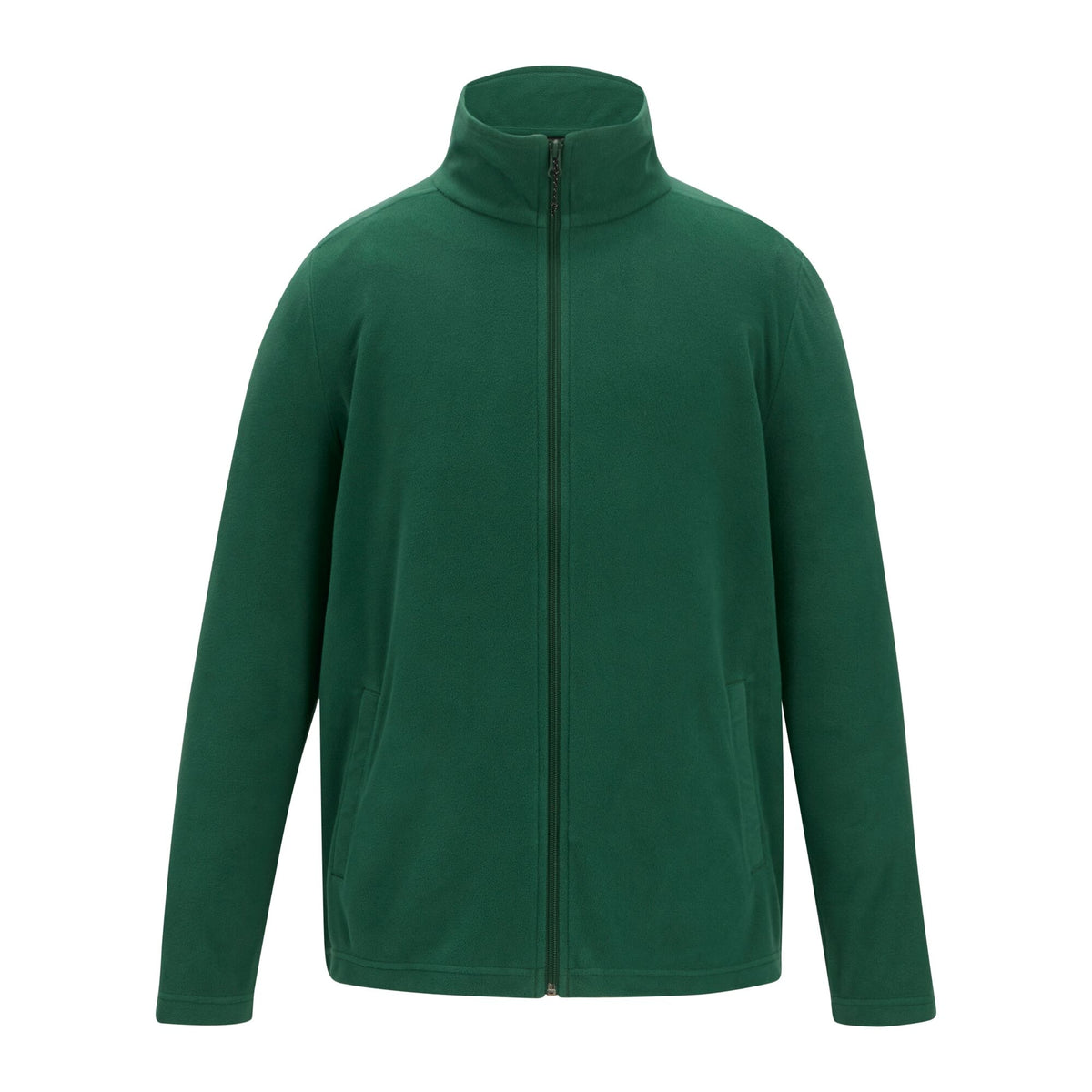 Regatta Pro Men’s Ultra Light Fleece Jacket in Bottle Green, front view