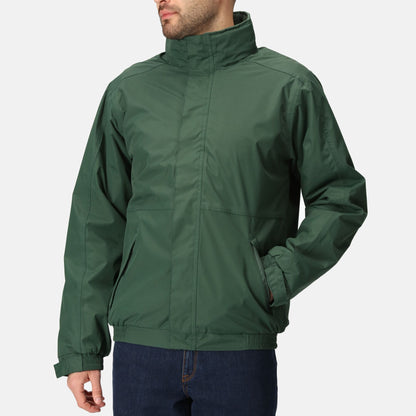Regatta Dover Mens Bomber Jacket | Waterproof | Fleece Lined | Hood | 10 Colours | XXS-5XL - Winter Jacket - Logo Free Clothing