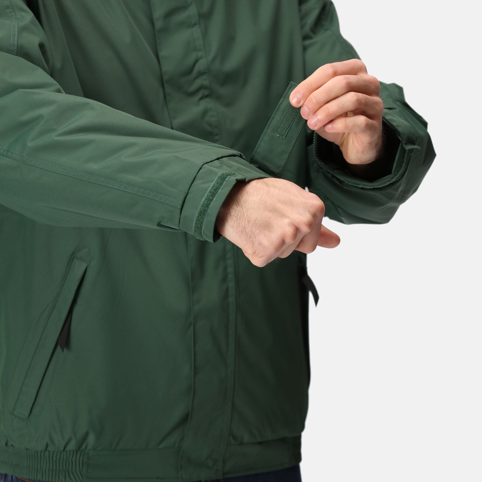 Regatta Dover Mens Bomber Jacket | Waterproof | Fleece Lined | Hood | 10 Colours | XXS-5XL - Winter Jacket - Logo Free Clothing