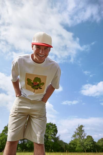 Beechfield Contrast Flat Peak 6 Panel Cap | Unisex | 100% Cotton |  4 Colours | One Size