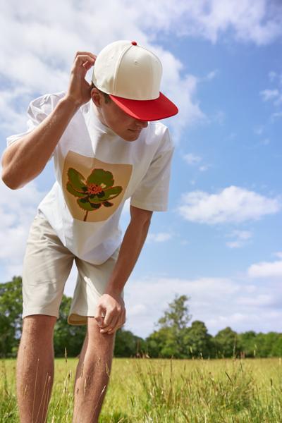 Beechfield Contrast Flat Peak 6 Panel Cap | Unisex | 100% Cotton |  4 Colours | One Size