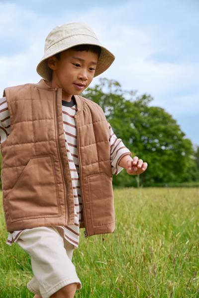 Beechfield Junior Vintage Bucket Hat | 100% Heavy Washed Cotton | 5 Colours | Unisex Ages 3-12
