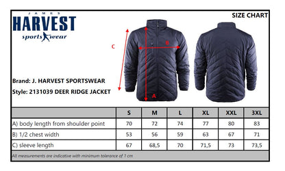 James Harvest Deer Ridge Mens Quilted Jacket | Packable | Lightweight | 3 Colours | S-3XL