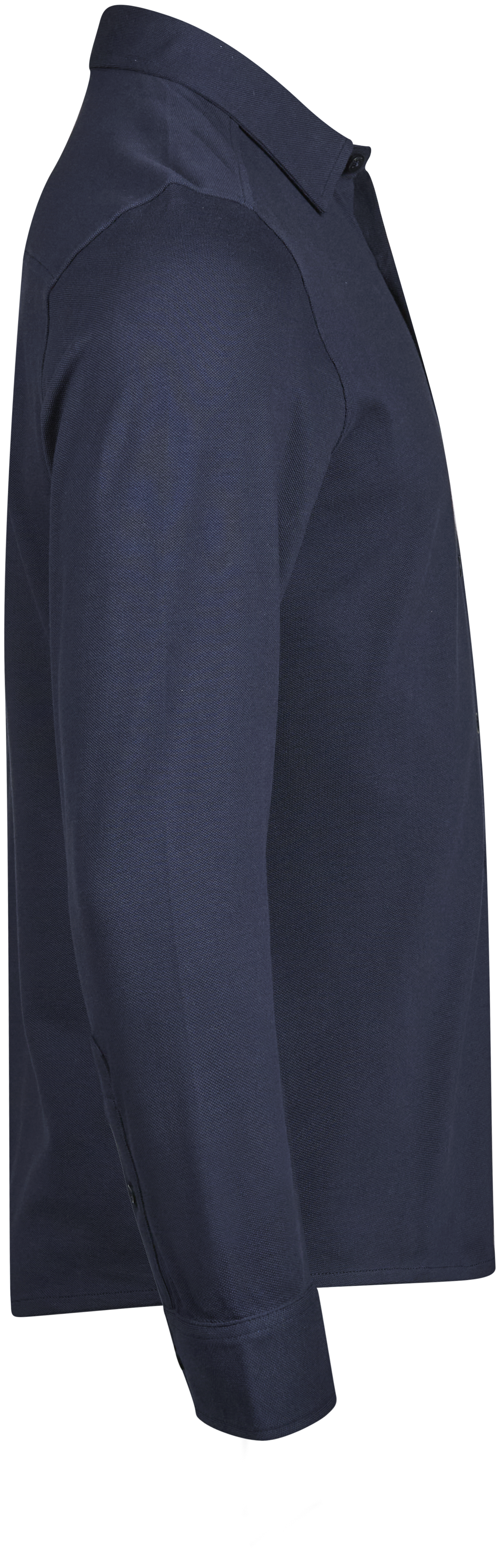 Tee Jays Men’s Luxury Stretch Shirt in Navy, right side view