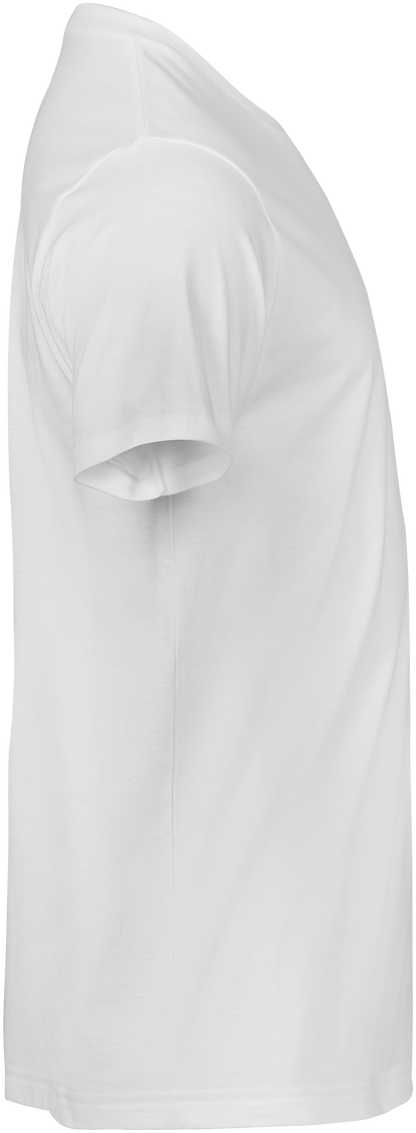 Tee Jays Unlabelled Junior T-Shirt in White, right side view
