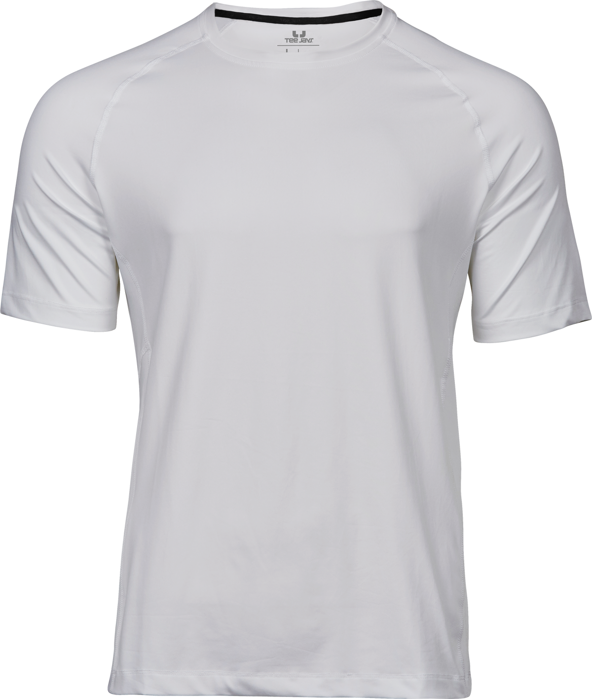 Tee Jays Men’s CoolDry T-Shirt in Cement, front view