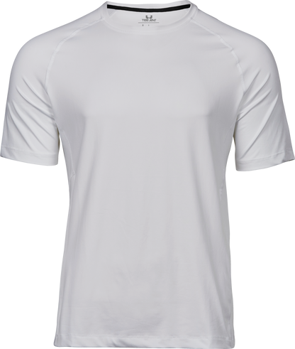 Tee Jays Men’s CoolDry T-Shirt in Cement, front view