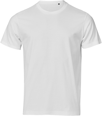 Tee Jays Unlabelled Junior T-Shirt in White, front view