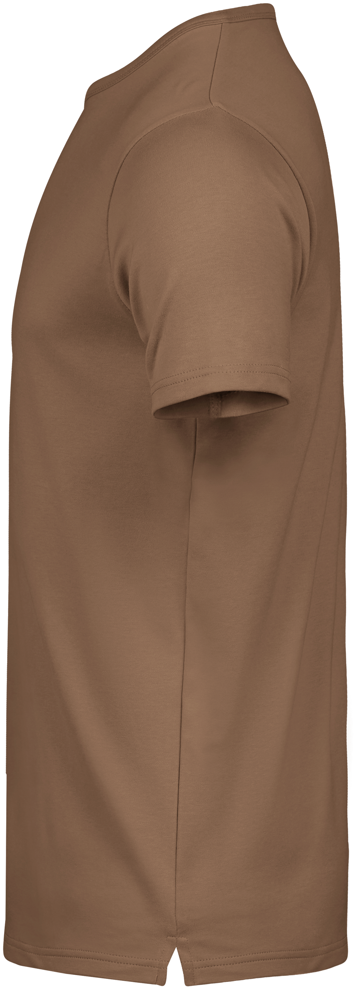 Tee Jays Men’s Interlock T-Shirt in Wood, left side view