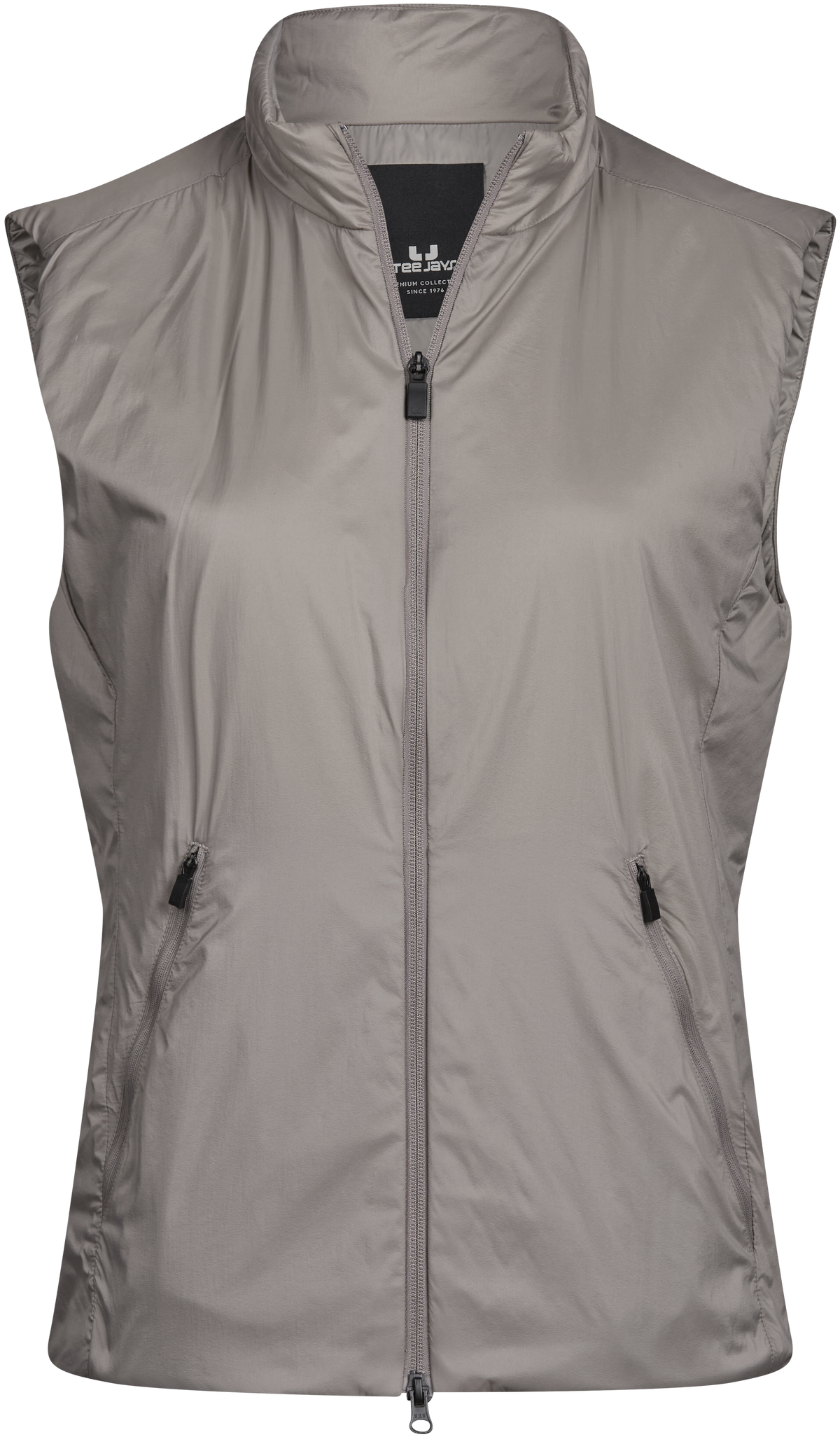 Tee Jays Ladies PureLite Bodywarmer in Driftwood, front view