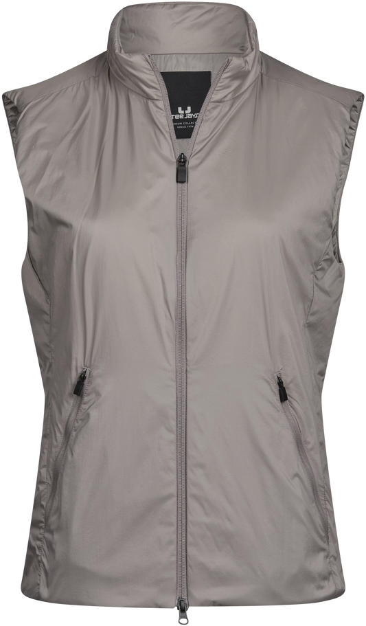 Tee Jays Ladies PureLite Bodywarmer in Driftwood, front view