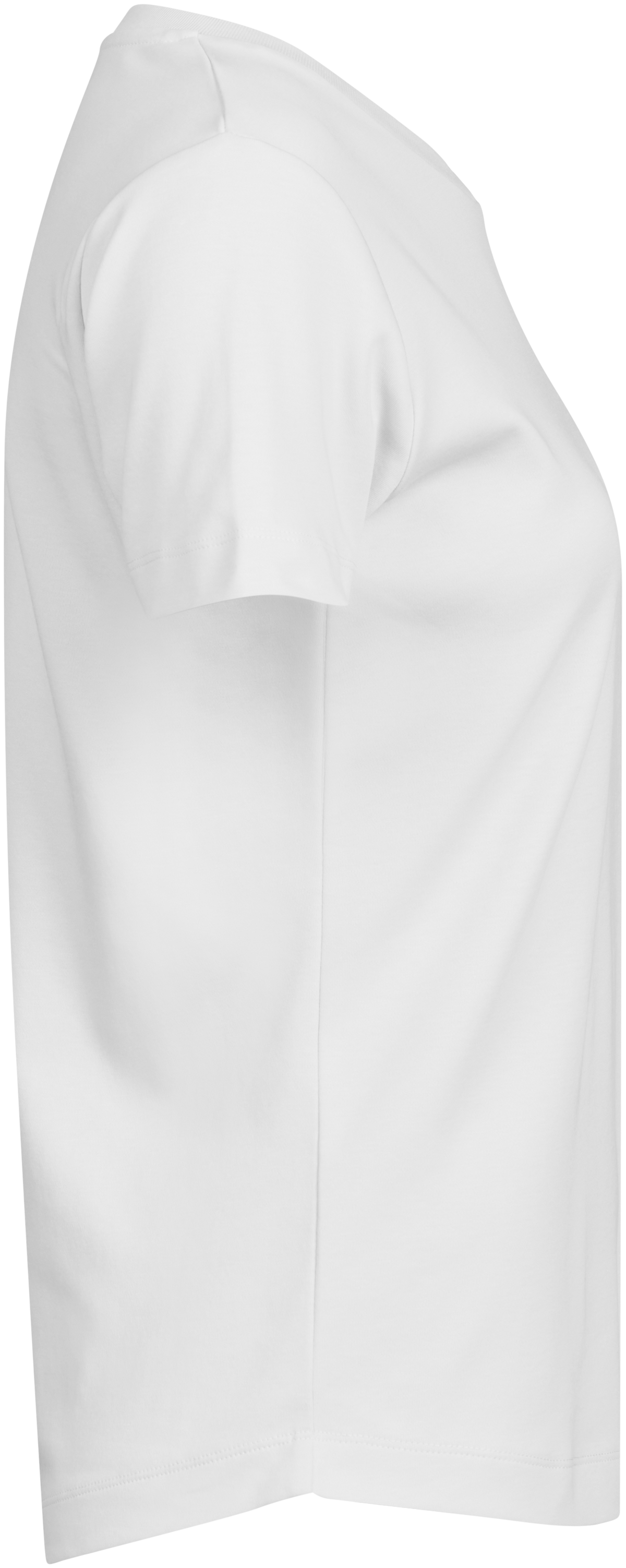 Tee Jays Ladies Pima Cotton T-Shirt in White, right side view