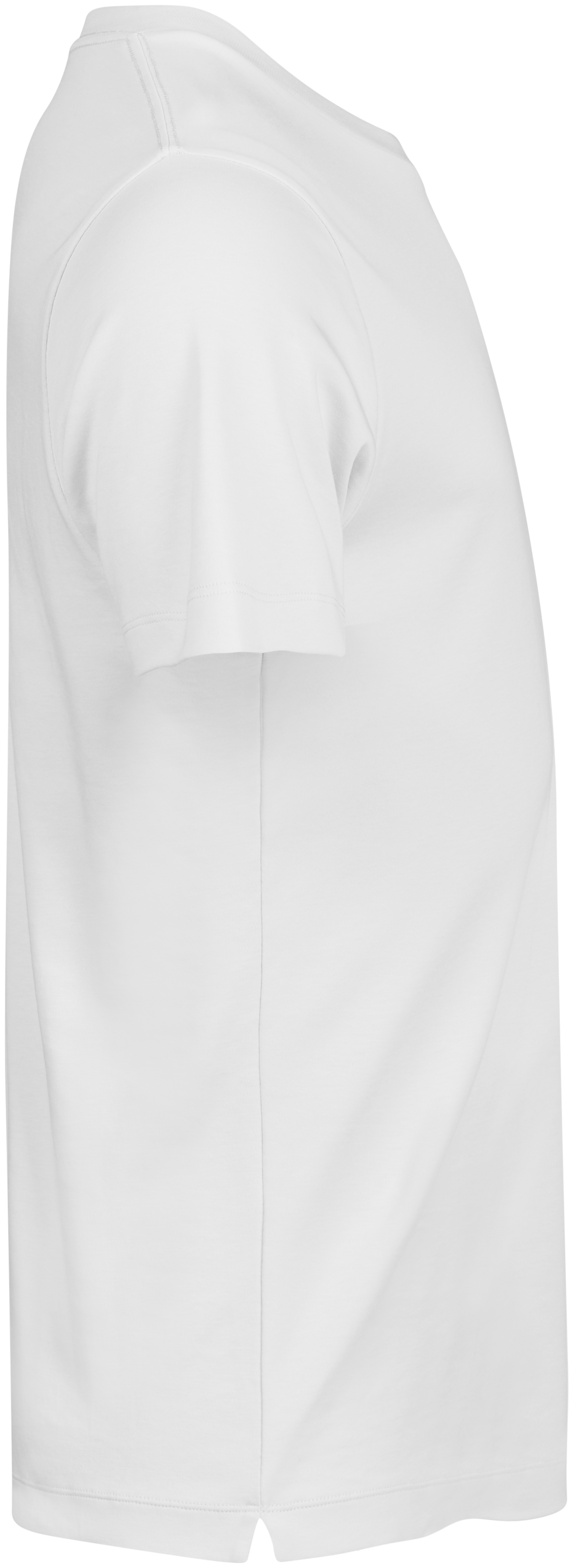 Tee Jays Men’s Pima Cotton T-Shirt in White, right side view