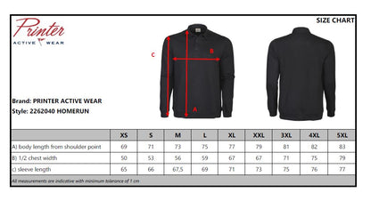 James Harvest Homerun Polo Sweatshirt | Unisex Polo Collar Sweater | 8 Colours | XS-5XL