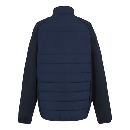 Regatta Essential Men's Hybrid Jacket in Navy, back view