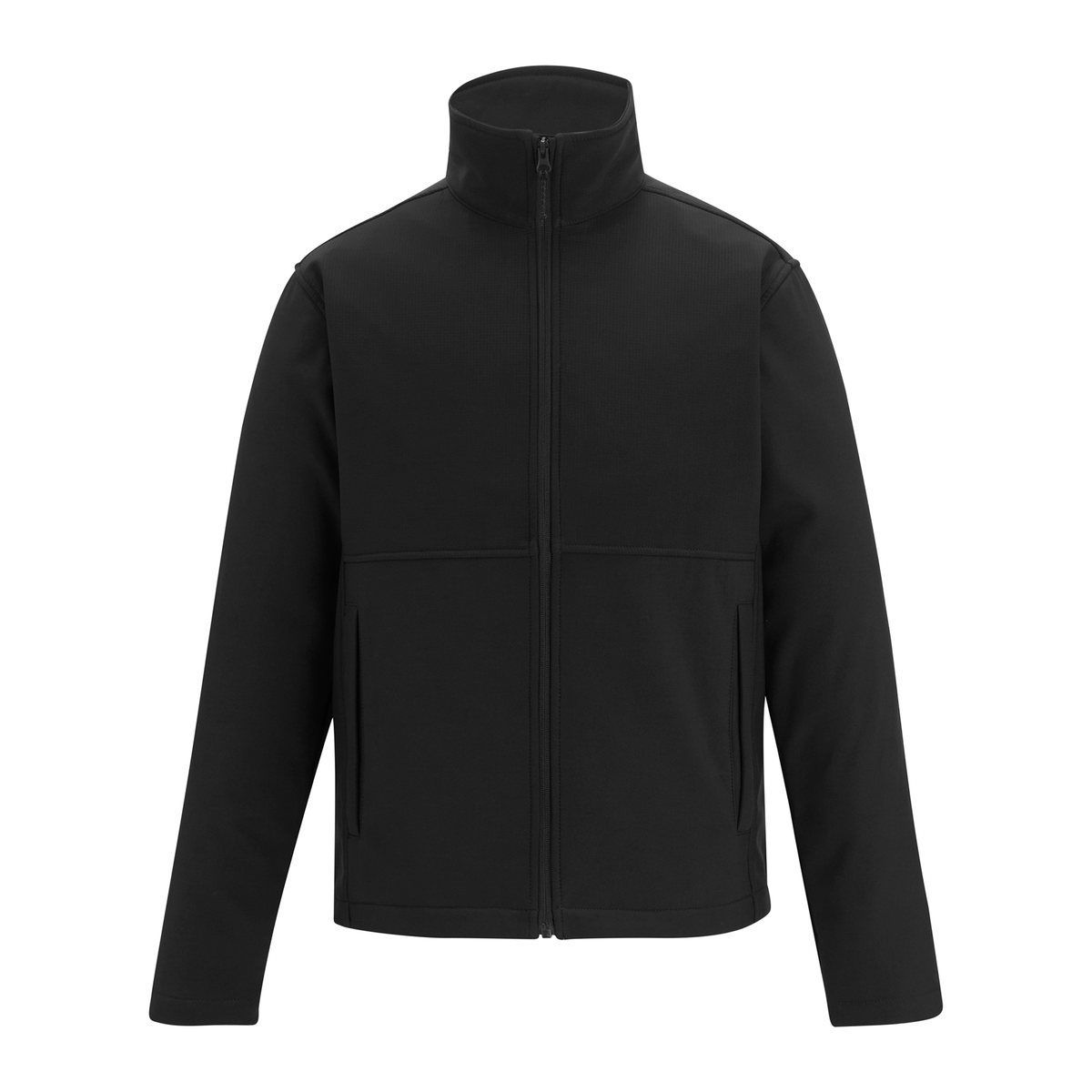 Regatta Recycle.Me Unisex Softshell Jacket in Black, front view