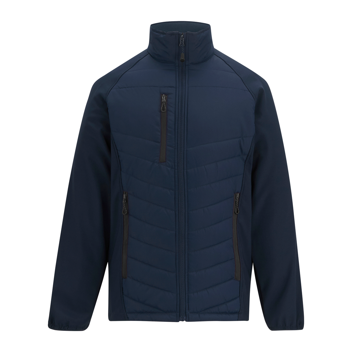 Regatta Pro Men’s Universal Jacket in Navy and Ash, front view