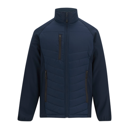 Regatta Pro Men’s Universal Jacket in Navy and Ash, front view