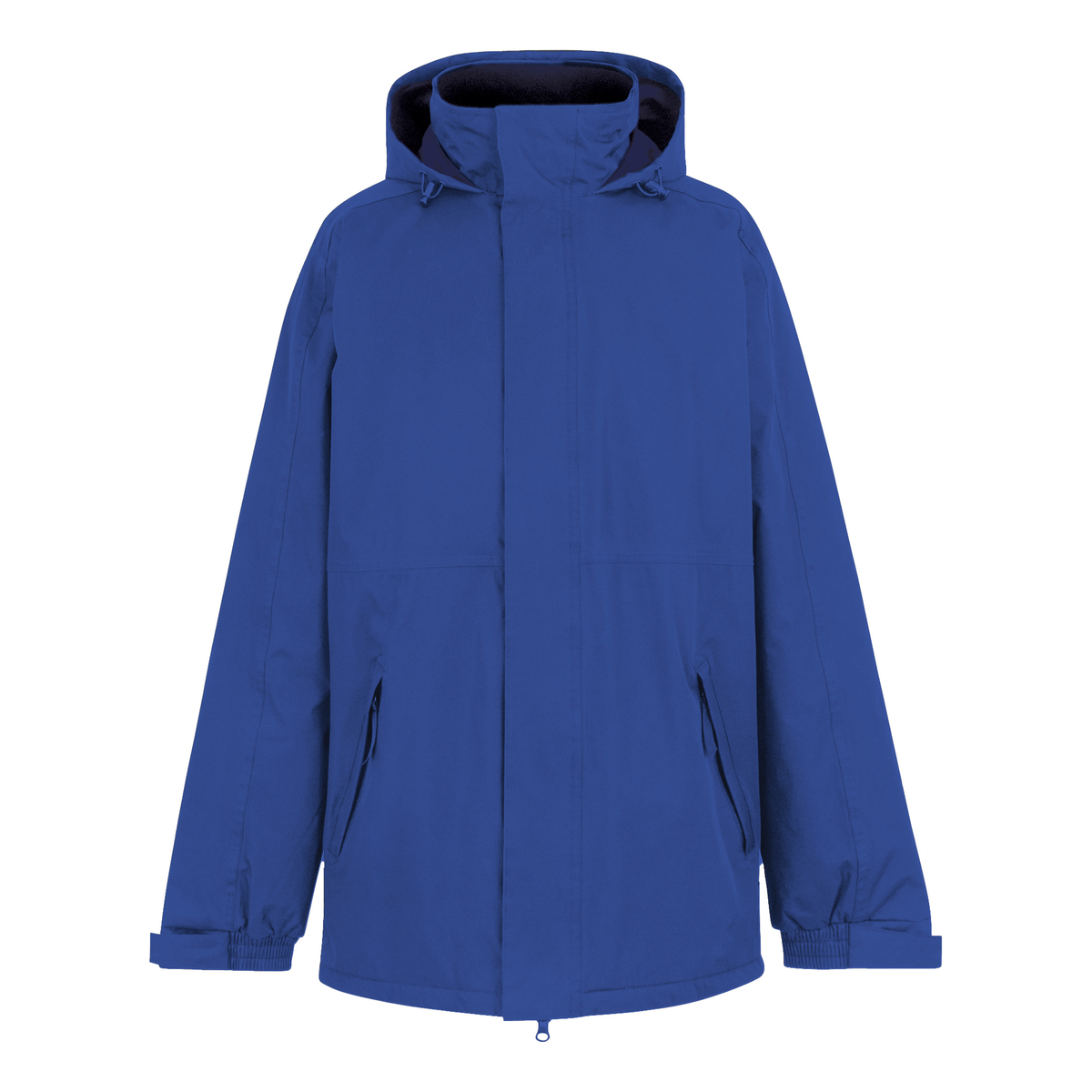Regatta Dover Men's Parka in New Royal, front view