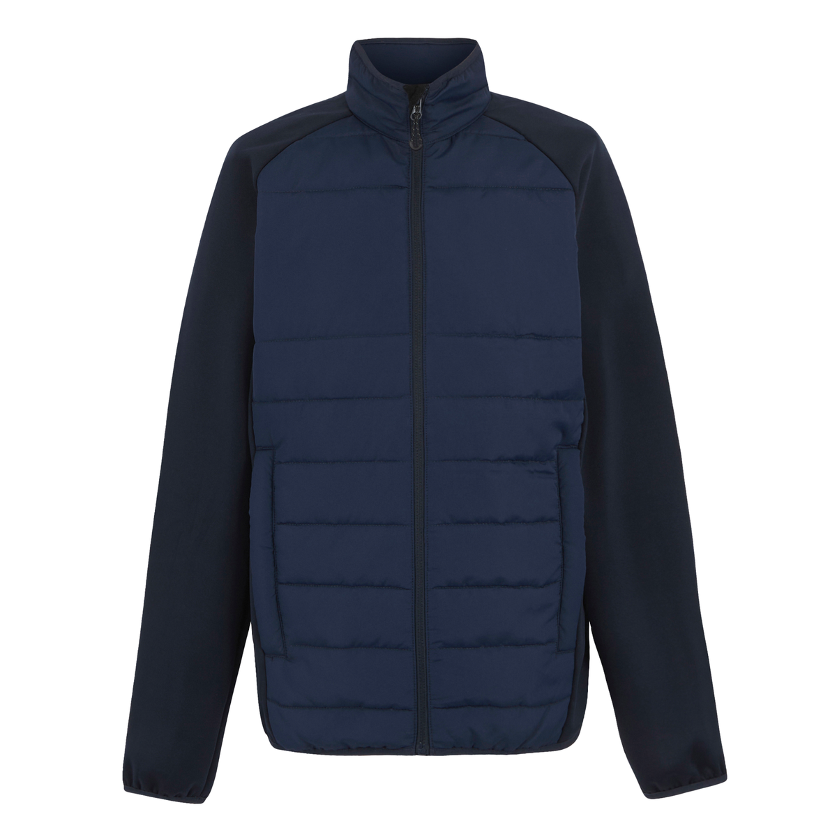 Regatta Essential Men's Hybrid Jacket in Navy, front view
