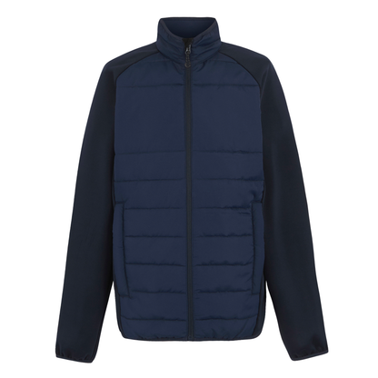 Regatta Essential Men's Hybrid Jacket in Navy, front view