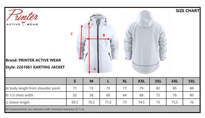 James Harvest Karting Mens Softshell Jacket | Waterproof | Fleece Lined | 7 Colours | S-5XL - Winter Jacket - Logo Free Clothing