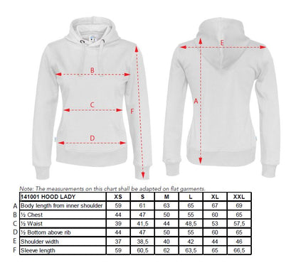 Cottover Ladies Hoodie | Medium Weight | Fairtrade GOTS Organic Cotton | 14 Colours | XS-2XL