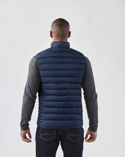 Stormtech Men's Basecamp Bodywarmer | Quilted Showerproof Gilet | Packable | Windproof | Black or Navy | S-3XL