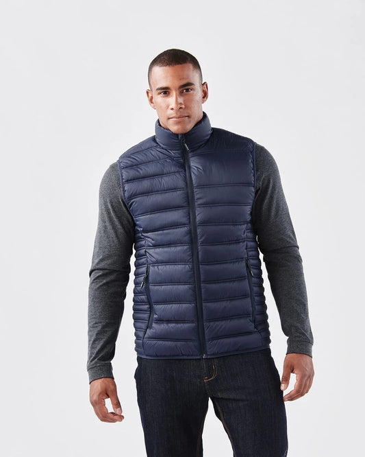 Stormtech Men's Basecamp Bodywarmer | Quilted Showerproof Gilet | Packable | Windproof | Black or Navy | S-3XL