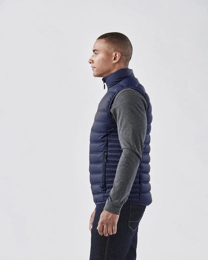 Stormtech Men's Basecamp Bodywarmer | Quilted Showerproof Gilet | Packable | Windproof | Black or Navy | S-3XL