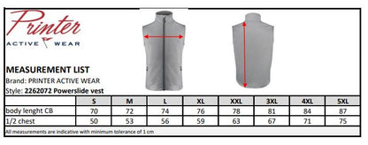 James Harvest Powerslide Mens Gilet | Air Layer Stretch Body Warmer | 5 Colours | S-5XL - Gilet - Logo Free Clothing
