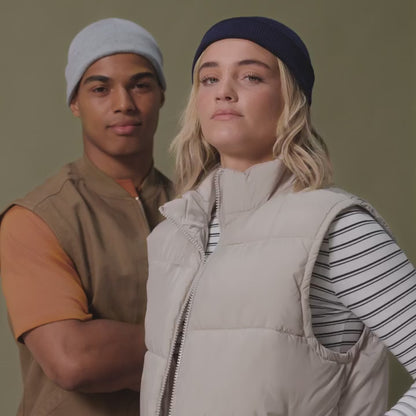 Beechfield Organic Cotton Fisherman Beanie | Unisex | Lightweight | 4 Colours | One Size