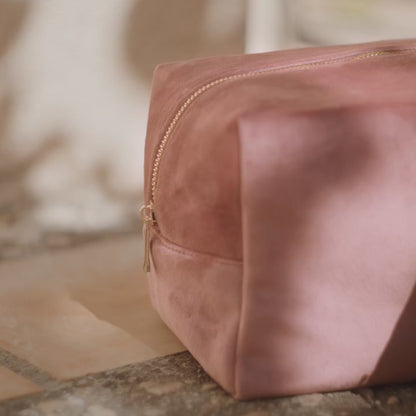 BagBase Velvet Recycled Toiletry/Accessory Case | 2.5 to 5 Litre Capacity | Soft Touch | 4 Colours | M-L