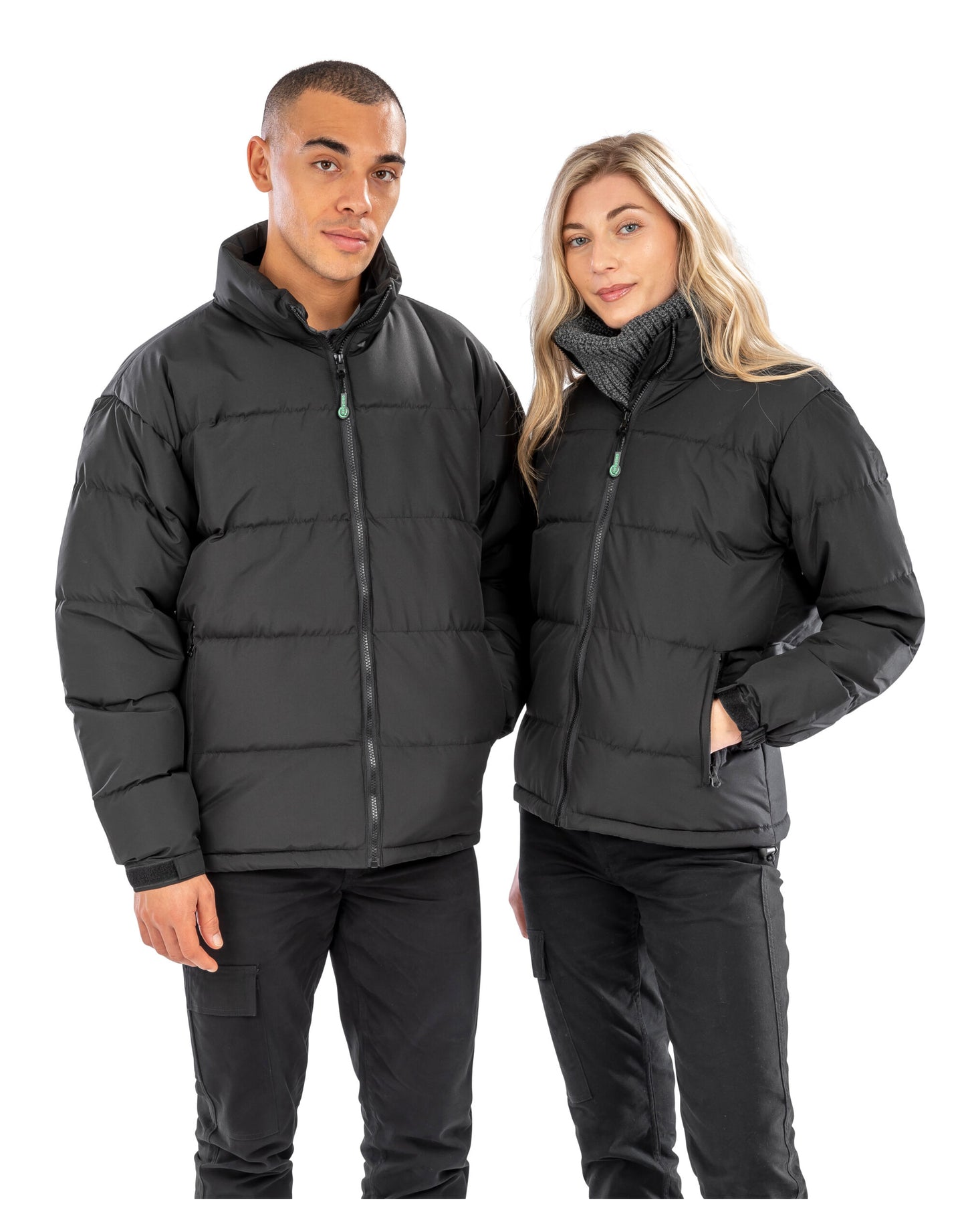 Result Urban Outdoor Wear | Men's Recycled Holkham Down Feel Jacket | Logo Free Clothing
