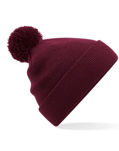 Beechfield Original Pom Pom Beanie | Unisex | Soft Touch | Cuffed | 12 Colours | One Size