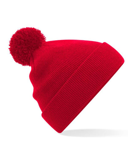 Beechfield Original Pom Pom Beanie | Unisex | Soft Touch | Cuffed | 12 Colours | One Size