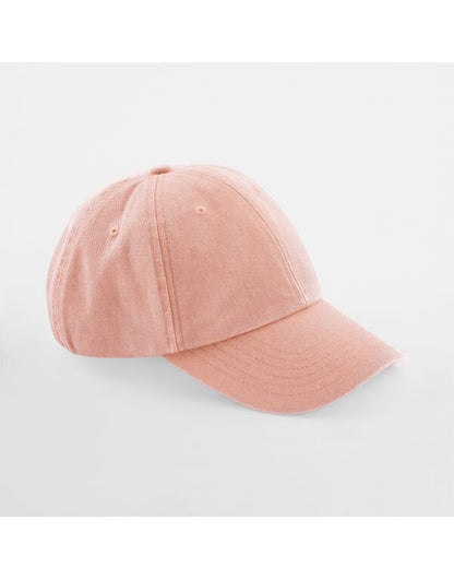 Beechfield Low Profile Vintage Cap | Unisex | Heavy Washed Cotton | 19 Colours | One Size