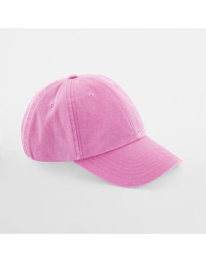 Beechfield Low Profile Vintage Cap | Unisex | Heavy Washed Cotton | 19 Colours | One Size